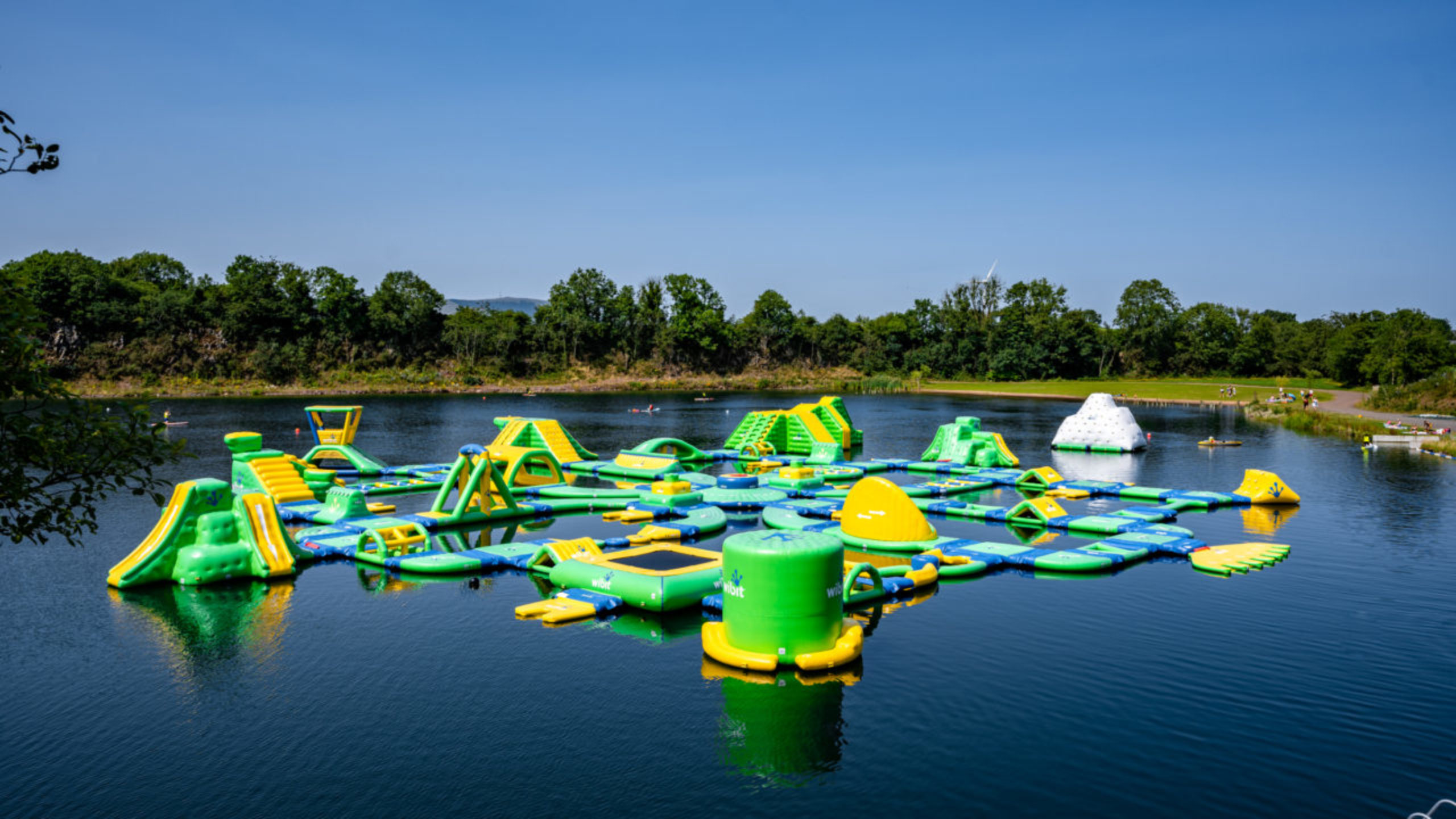 40,000 square metre outdoor adventure waterpark, based in Moneymore