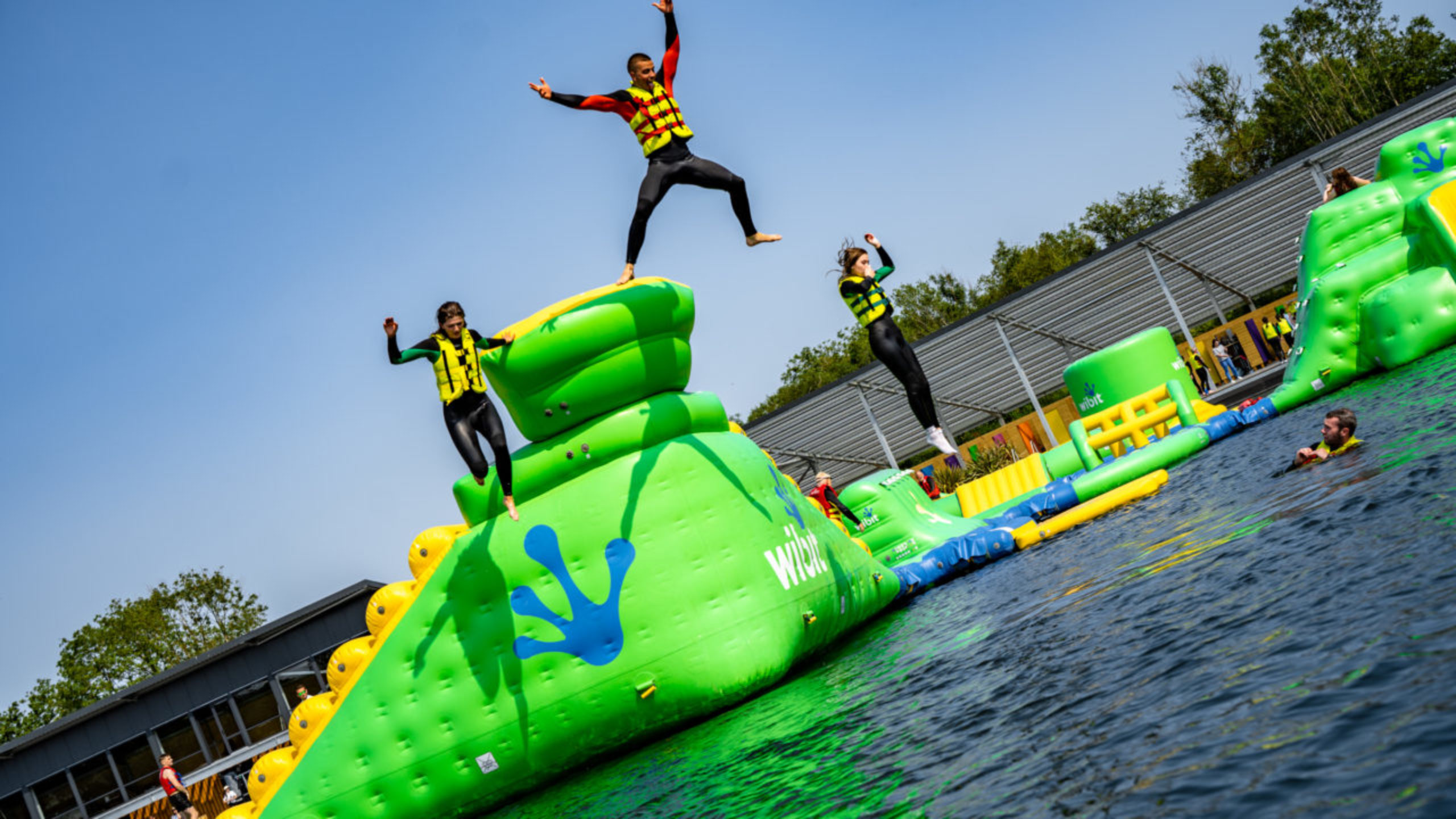 40,000 square metre outdoor adventure waterpark, based in Moneymore